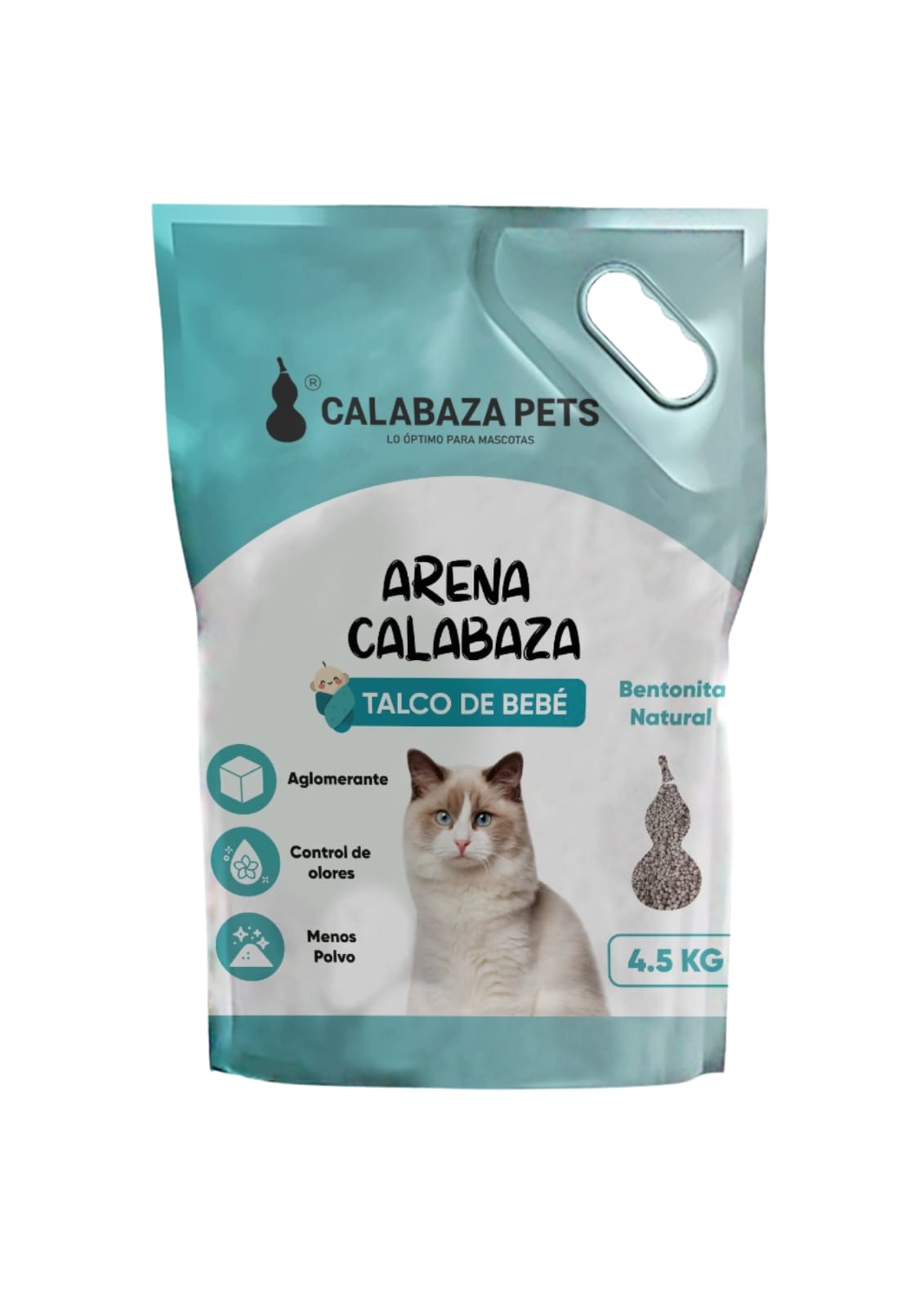 Arena talco de bebé